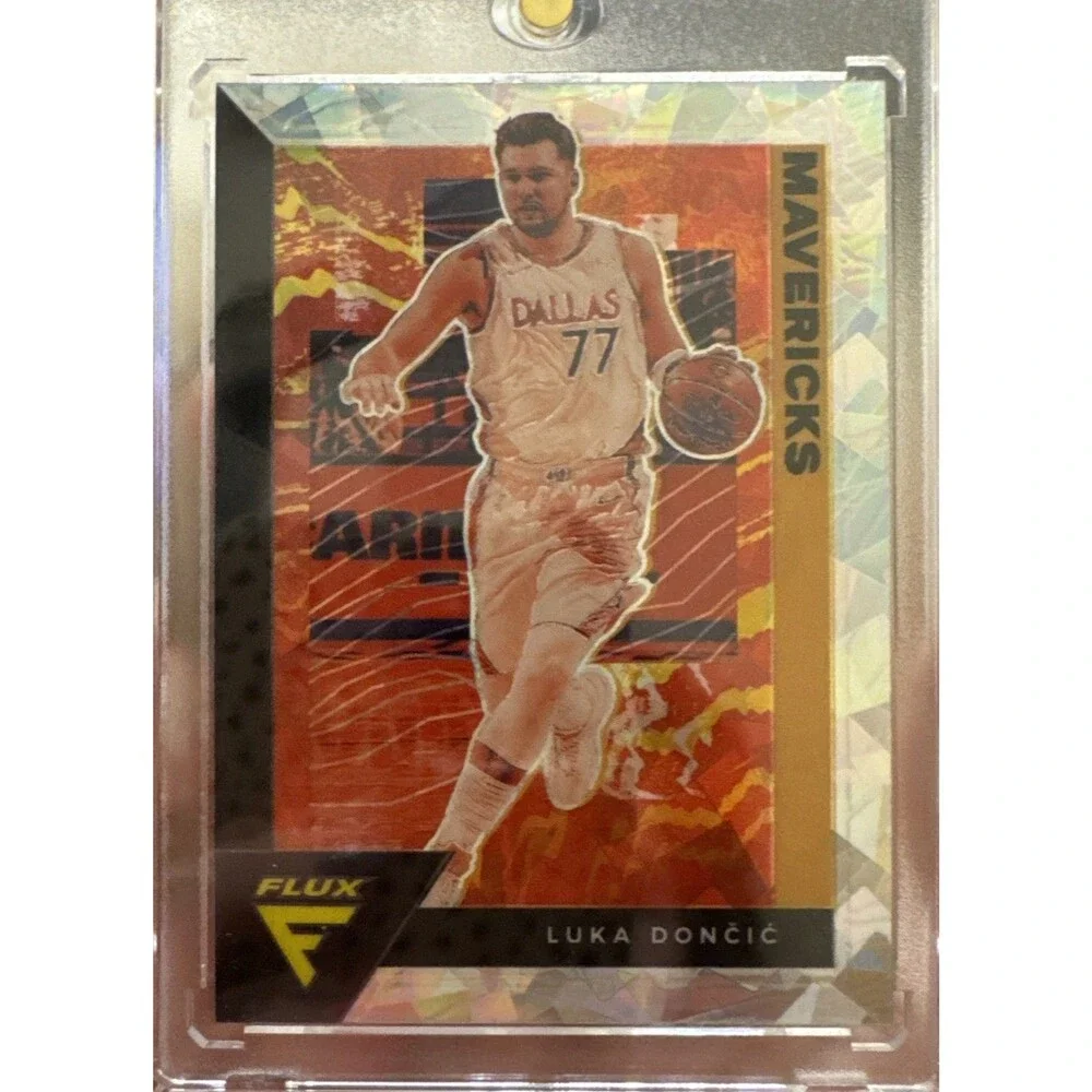 Luka Dončić 2020-21 Panini Flux - Cracked Ice #37
